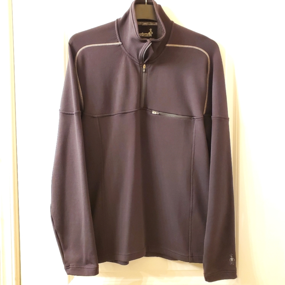 Smartwool Quarter Zip Merino Sweater - Men's M
